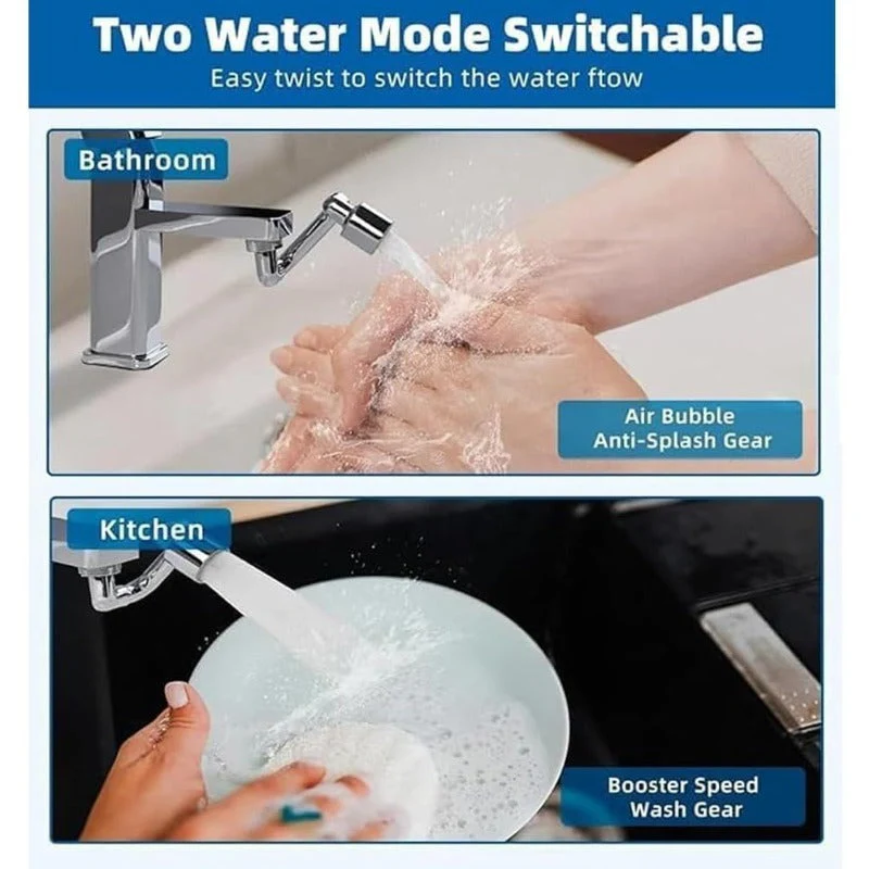 AquaTwist 1440° Rotating Faucet Extender - Image 2