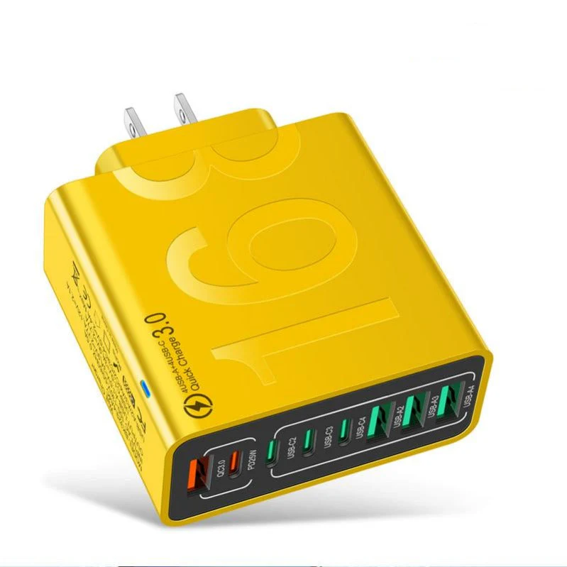 168W GaN USB Fast Charger 8-Port Power Hub for USB-C&A - Image 3