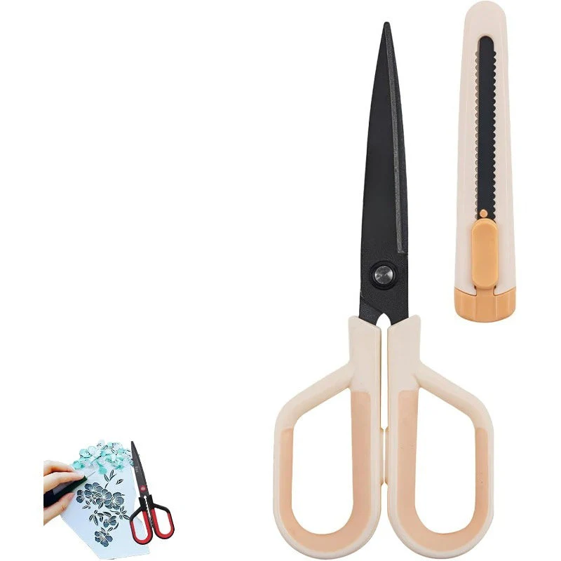 2-in-1 Scissors & Utility Knife Set - Image 10