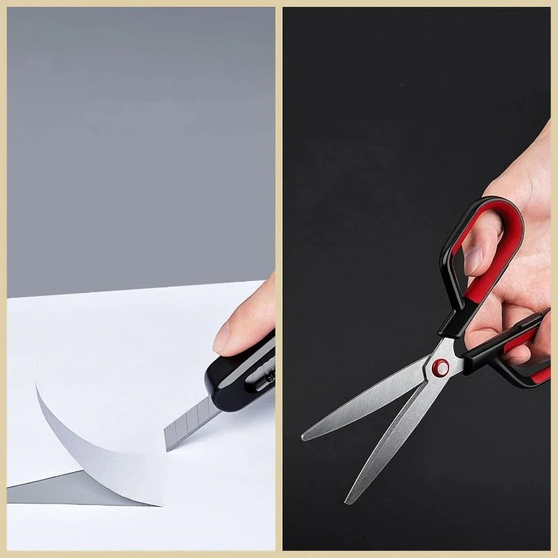 2-in-1 Scissors & Utility Knife Set - Image 6