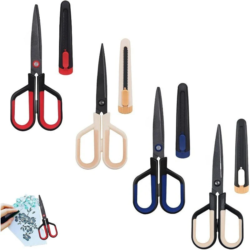 2-in-1 Scissors & Utility Knife Set - Image 7