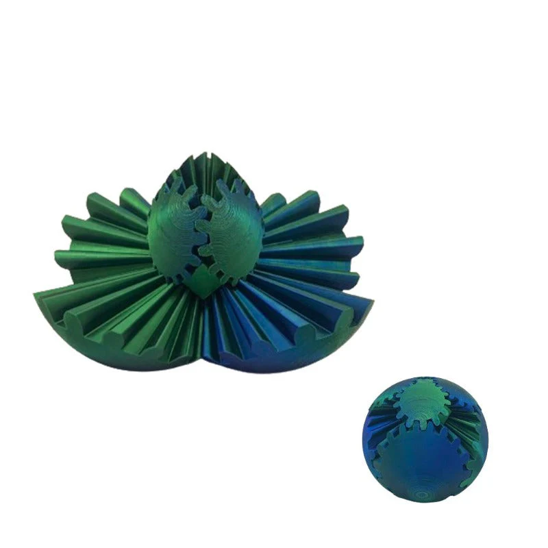 3D Printed Gear Sphere Ball - Image 8