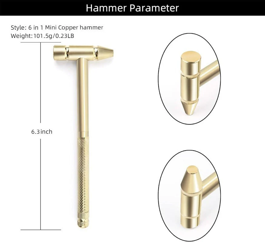 6-in-1 Mini Stainless Steel Hammer - Image 2