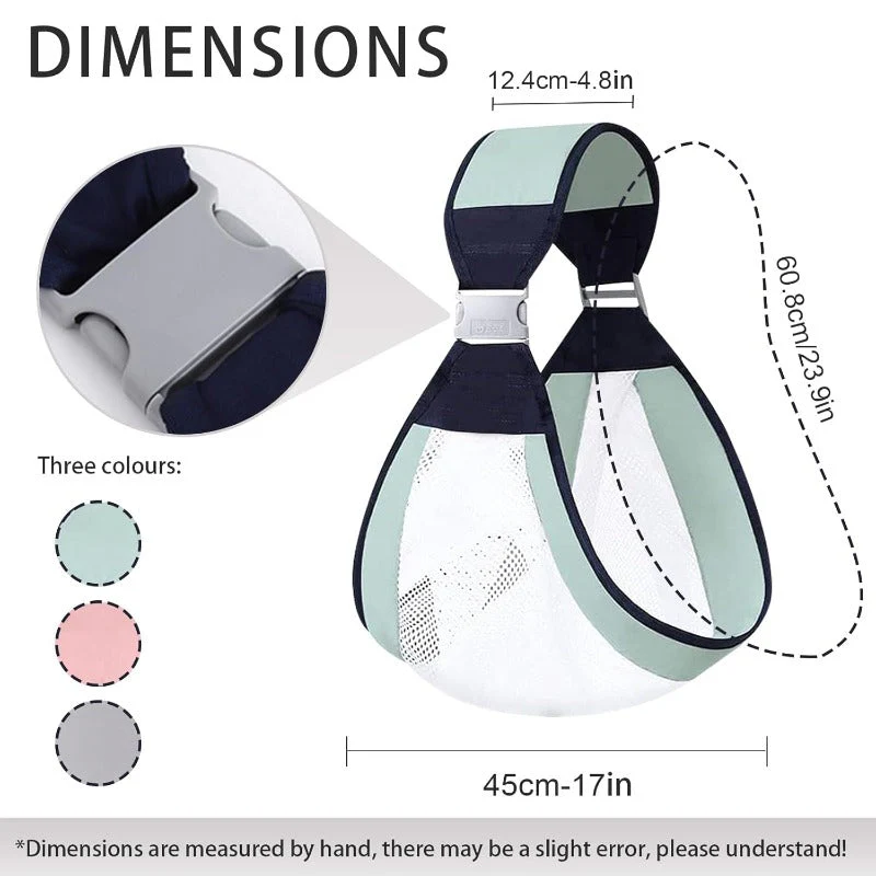 Breathable Baby Sling Carrier - Image 2