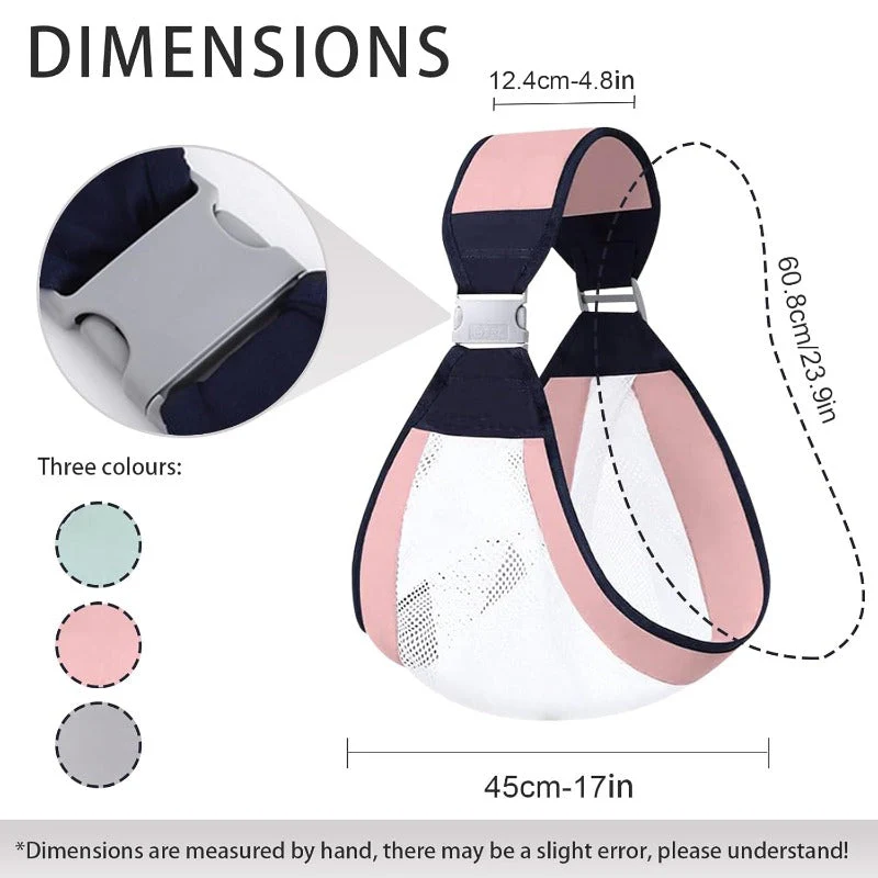 Breathable Baby Sling Carrier - Image 8