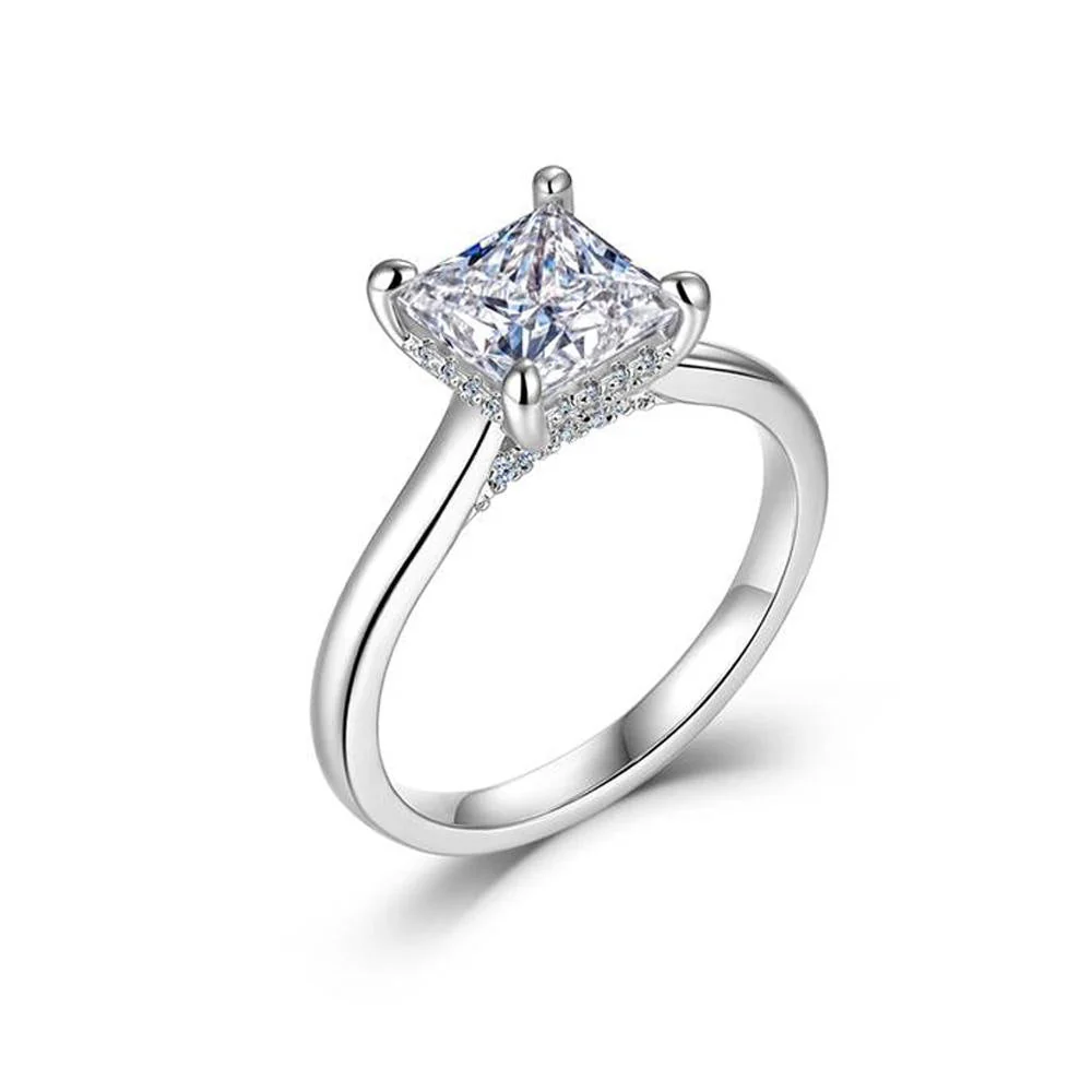 Brilliant Gold CZ Ring - Image 12