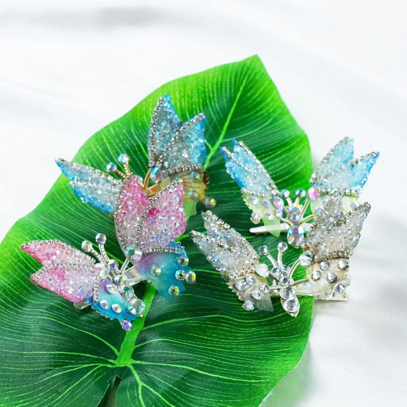 Butterfly Wing Hair Clips - Image 3