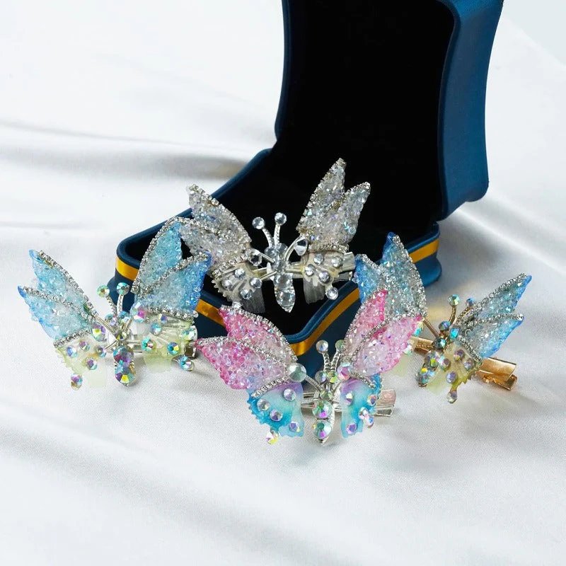 Butterfly Wing Hair Clips - Image 5