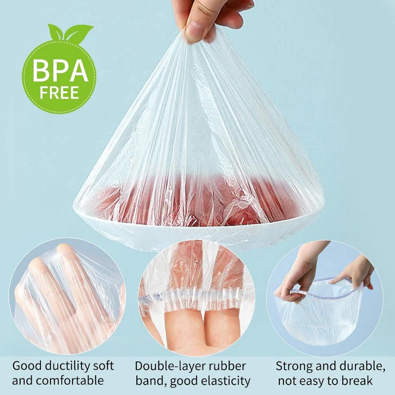 Woyuosn Fresh Keeping Bags – Elastic Plastic Bowl Covers - Image 6
