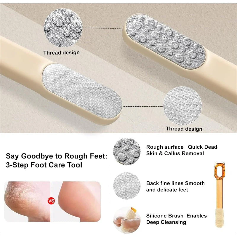 Dual-Sided Foot Care Scrubber - Image 2