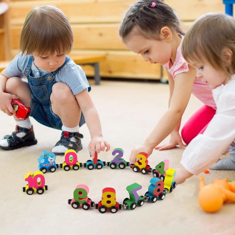 Magnetic Number Train Set - Image 8