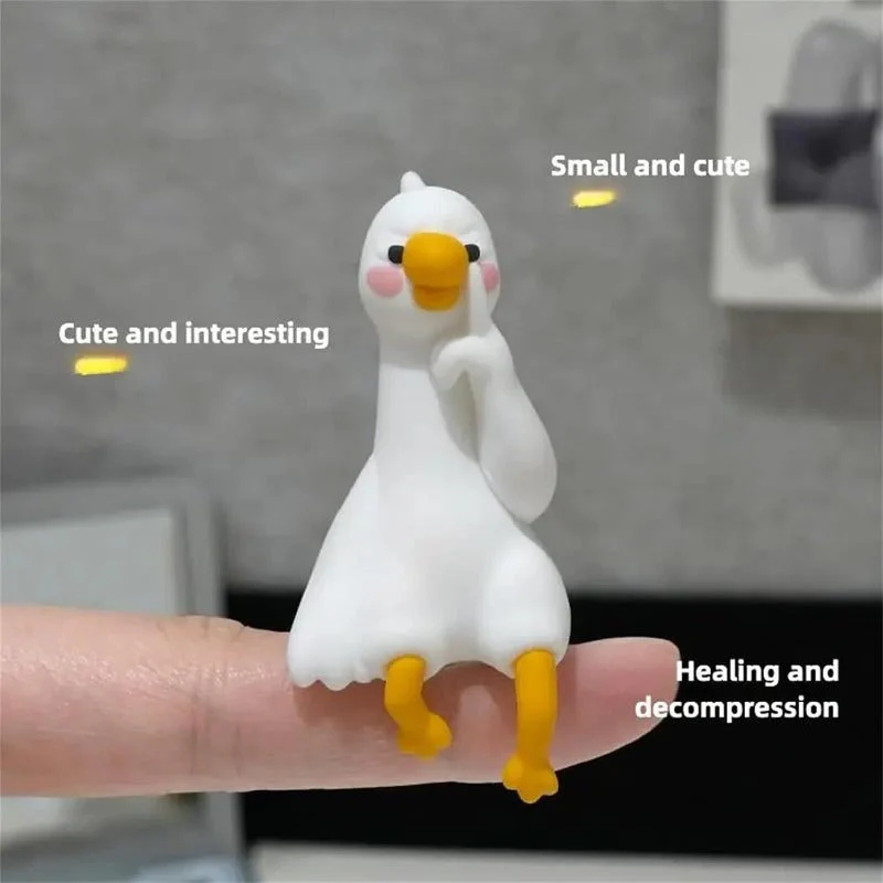 Mini Desk Duck Figurines - Image 3