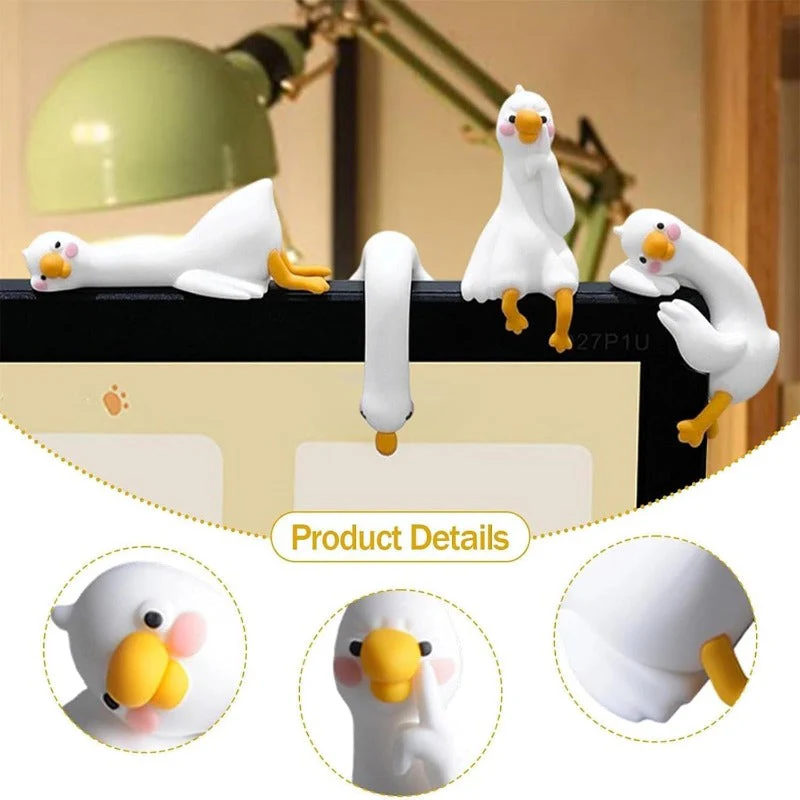 Mini Desk Duck Figurines - Image 4