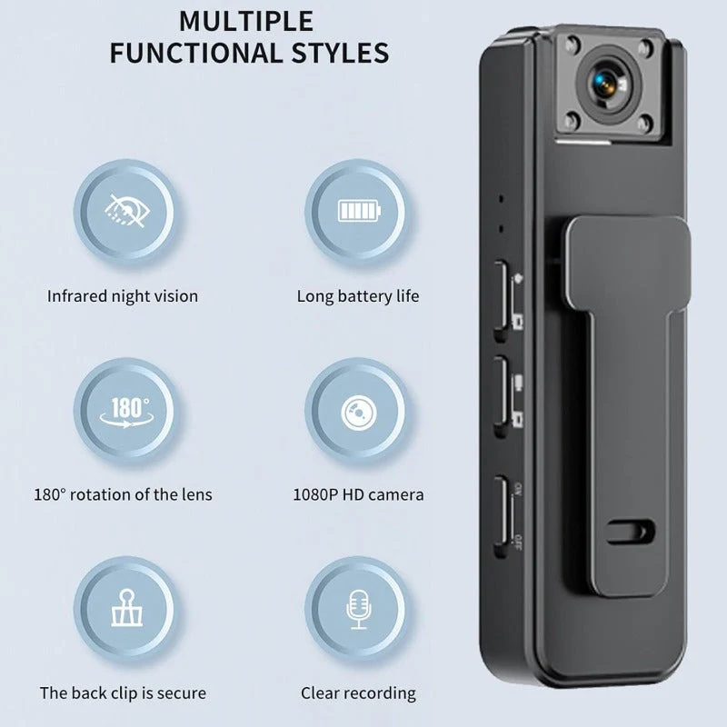 Vidoclip Mini HD Body Camera - Image 3