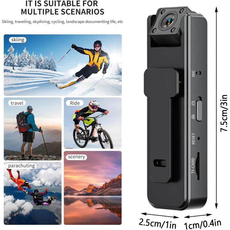 Vidoclip Mini HD Body Camera - Image 4
