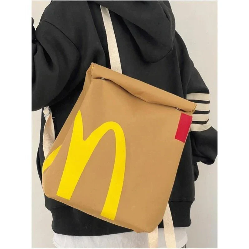 Playful Arch Canvas Backpack - Image 2