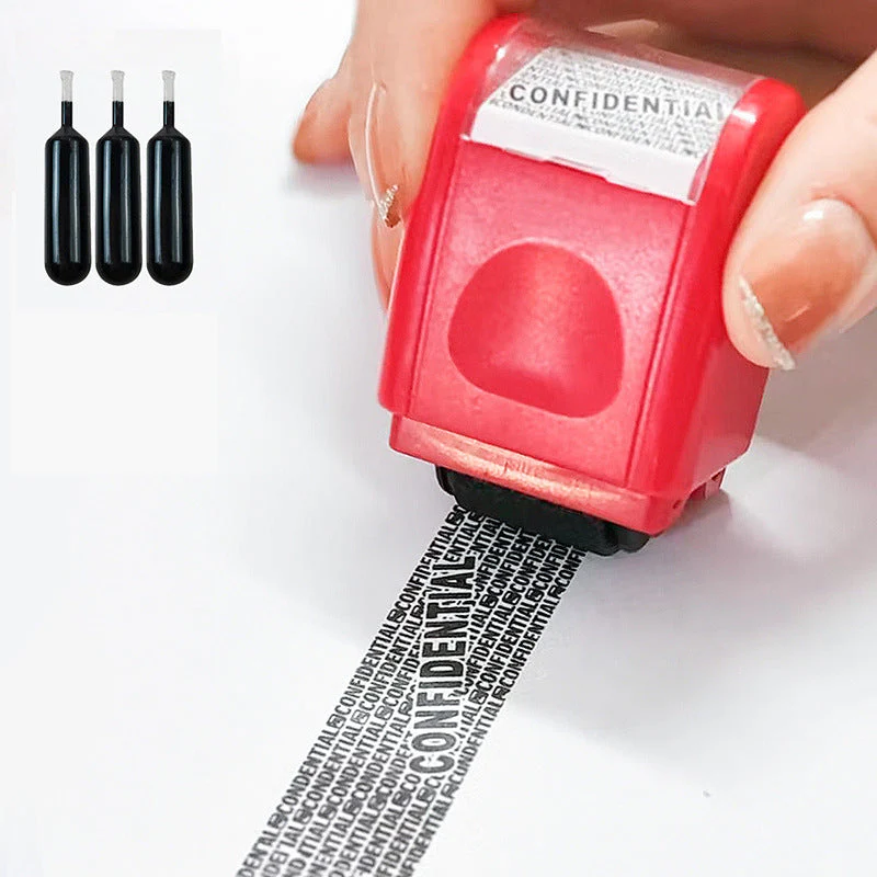 Privacy Protection Roller Stamp - Image 11