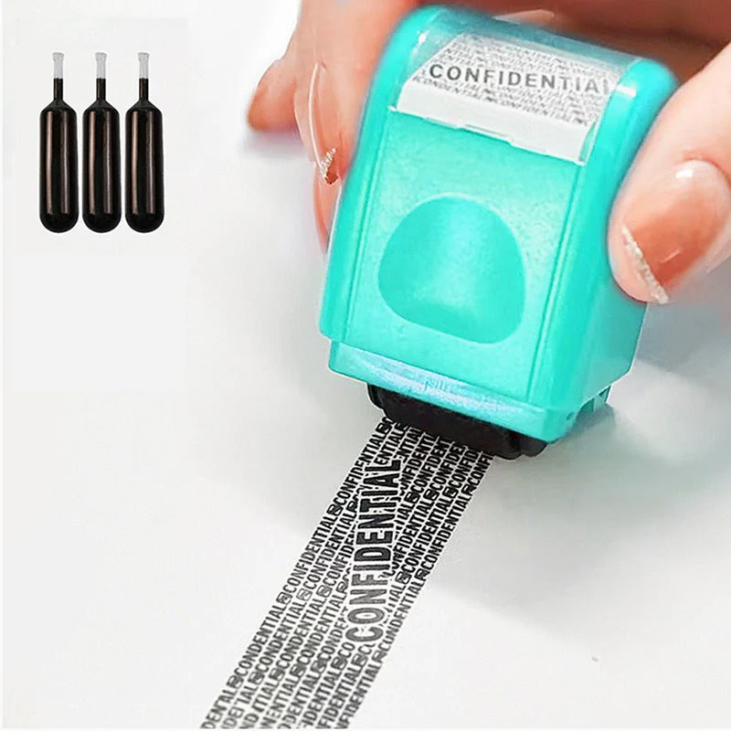 Privacy Protection Roller Stamp - Image 12