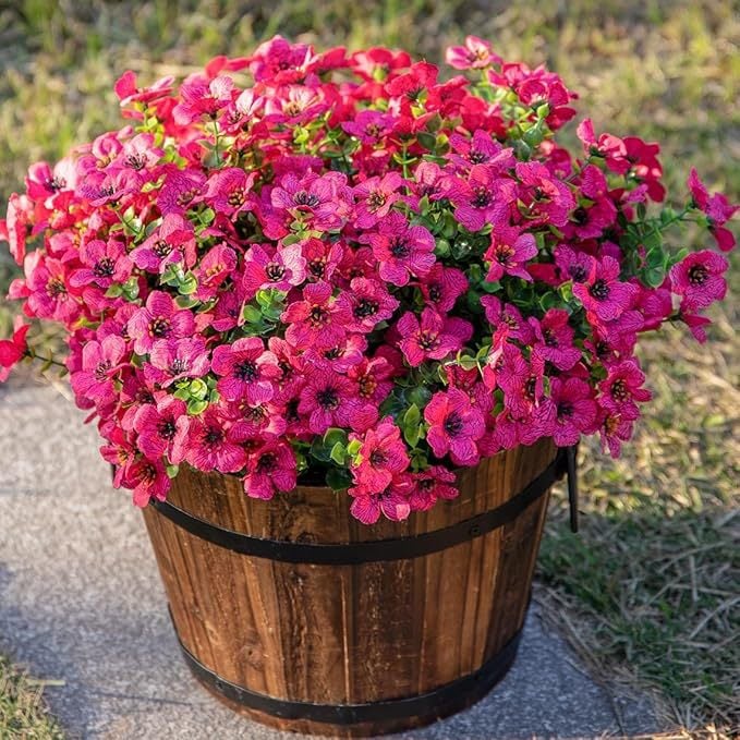 Upgraded High-grade Material 🌱 Rainproof Lifelike Artificial Flowers With UV-Shield Coating - Image 12