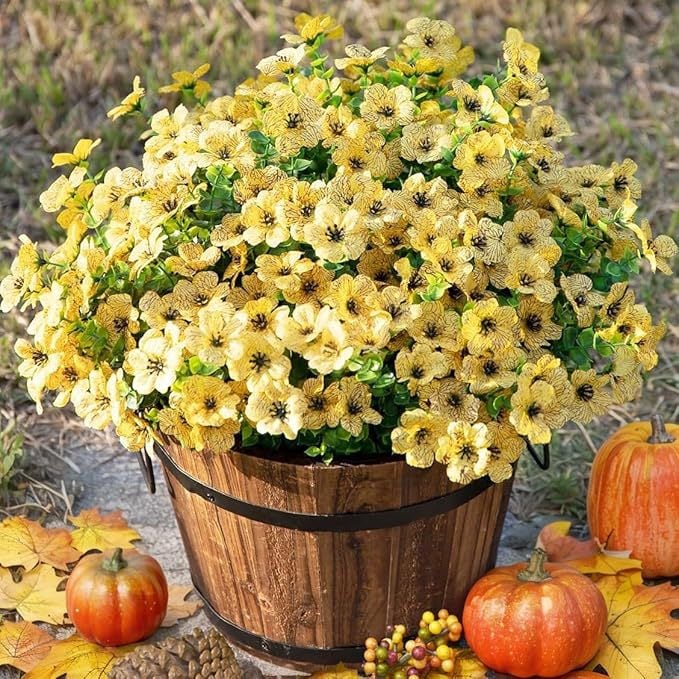 Upgraded High-grade Material 🌱 Rainproof Lifelike Artificial Flowers With UV-Shield Coating - Image 14
