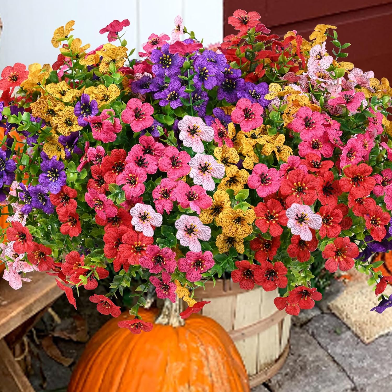 Upgraded High-grade Material 🌱 Rainproof Lifelike Artificial Flowers With UV-Shield Coating - Image 3