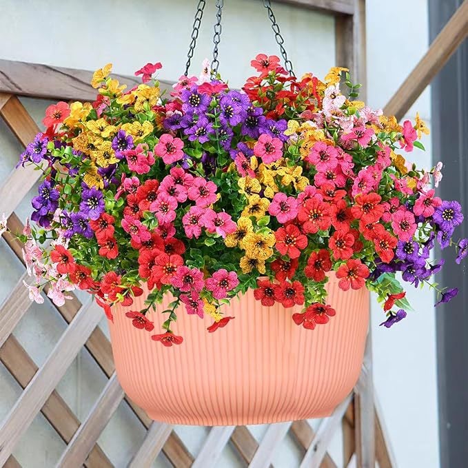 Upgraded High-grade Material 🌱 Rainproof Lifelike Artificial Flowers With UV-Shield Coating - Image 6