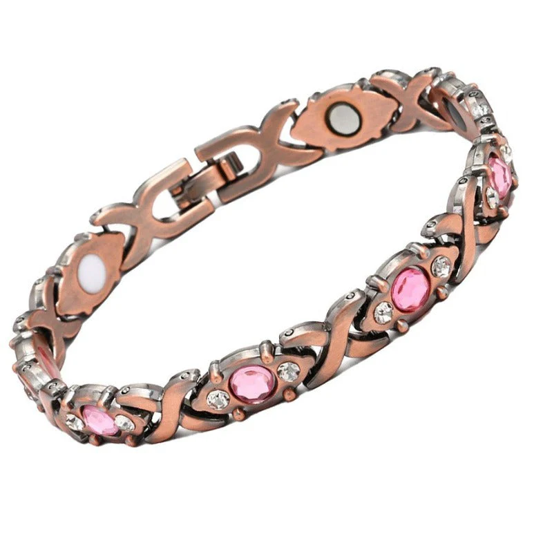 Rose Gold Magnetic Bracelet - Image 10