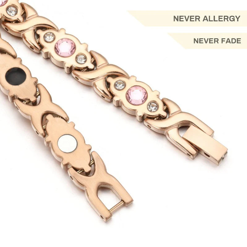 Rose Gold Magnetic Bracelet - Image 6