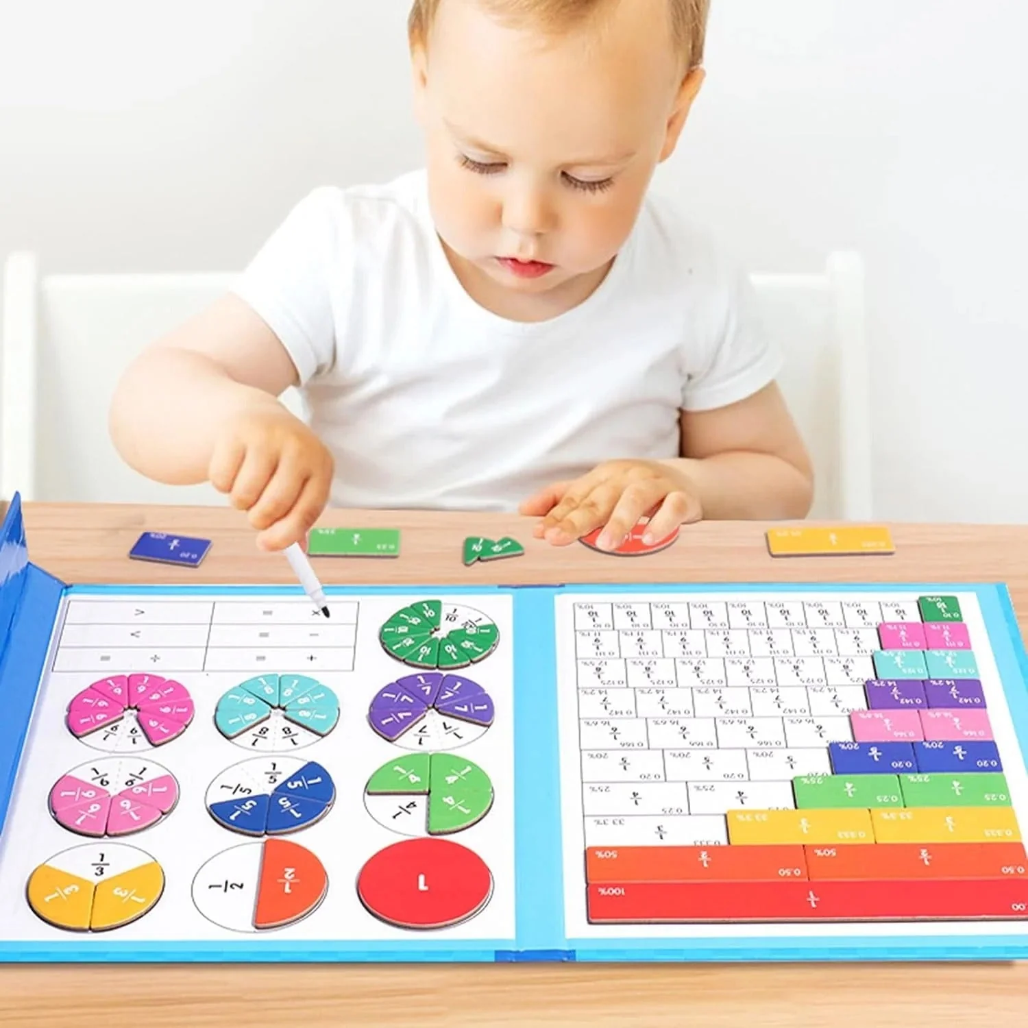 Magnet Montessori Fraction Puzzle - Image 12