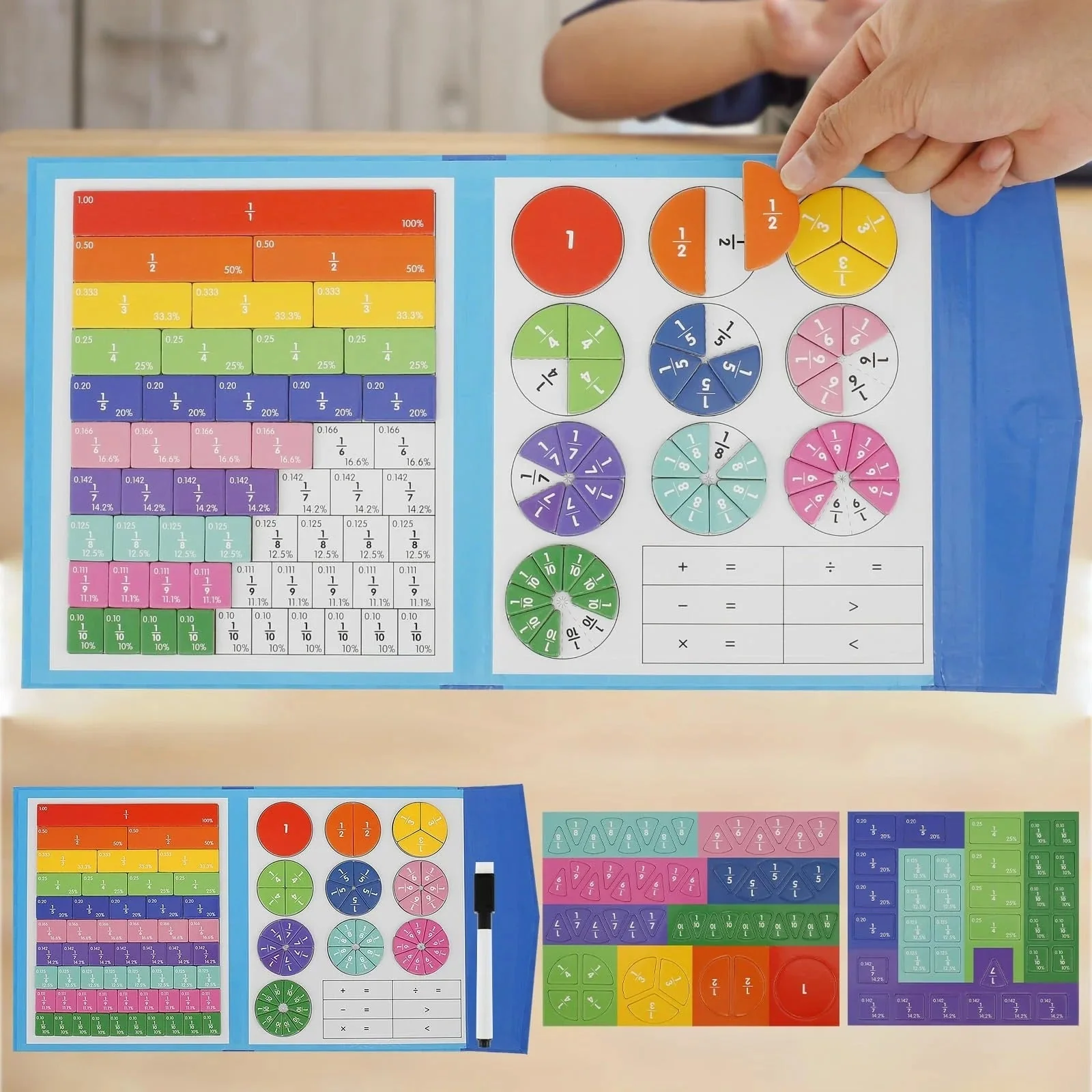 Magnet Montessori Fraction Puzzle - Image 13
