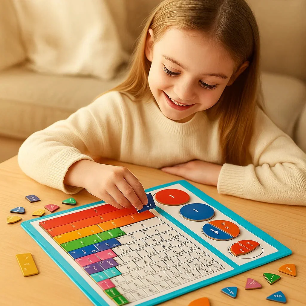 Magnet Montessori Fraction Puzzle - Image 2