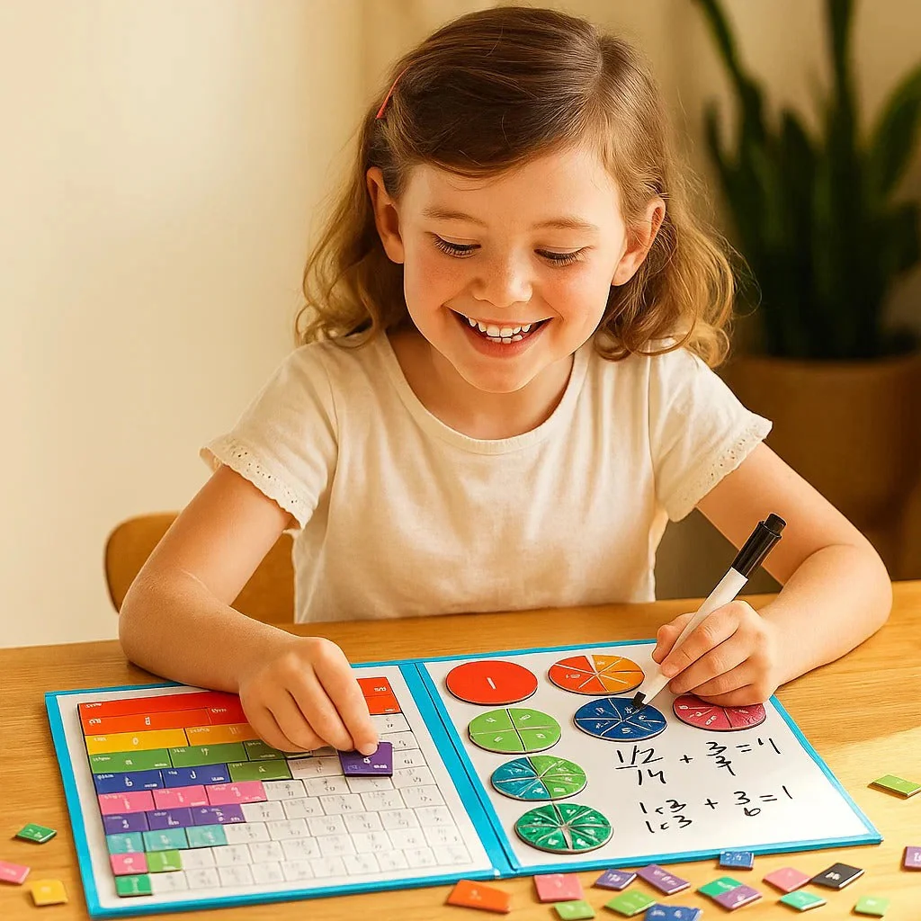 Magnet Montessori Fraction Puzzle - Image 3