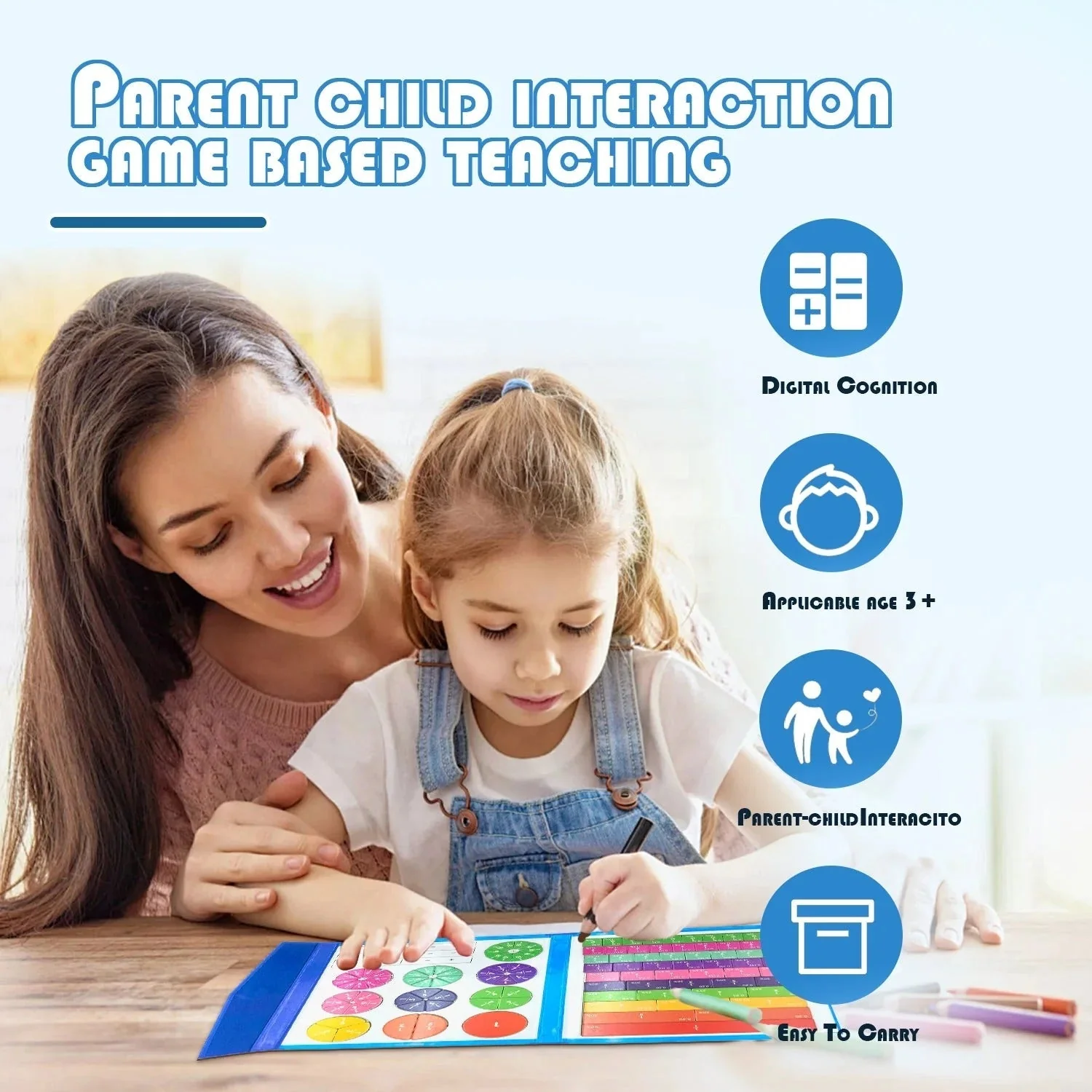 Magnet Montessori Fraction Puzzle - Image 7