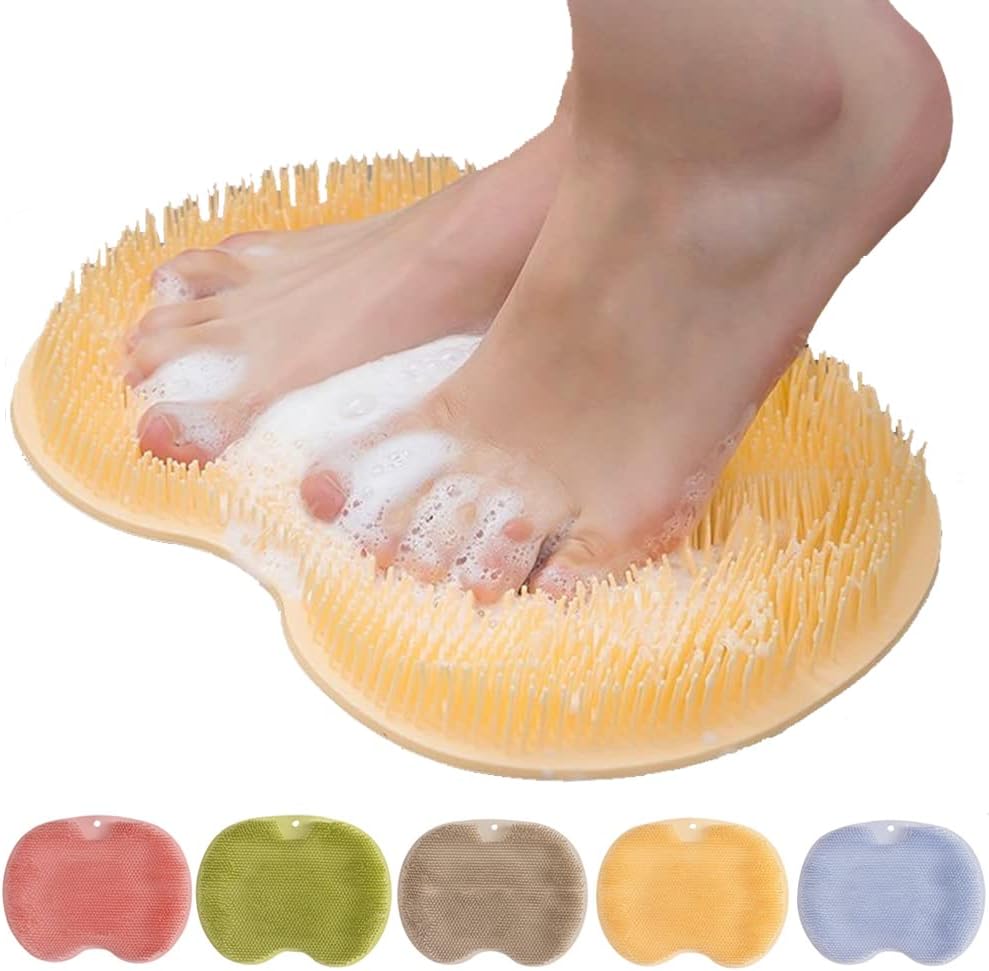 CleanFootFlex Hands-Free Silicone Foot Clean Mat - Image 11