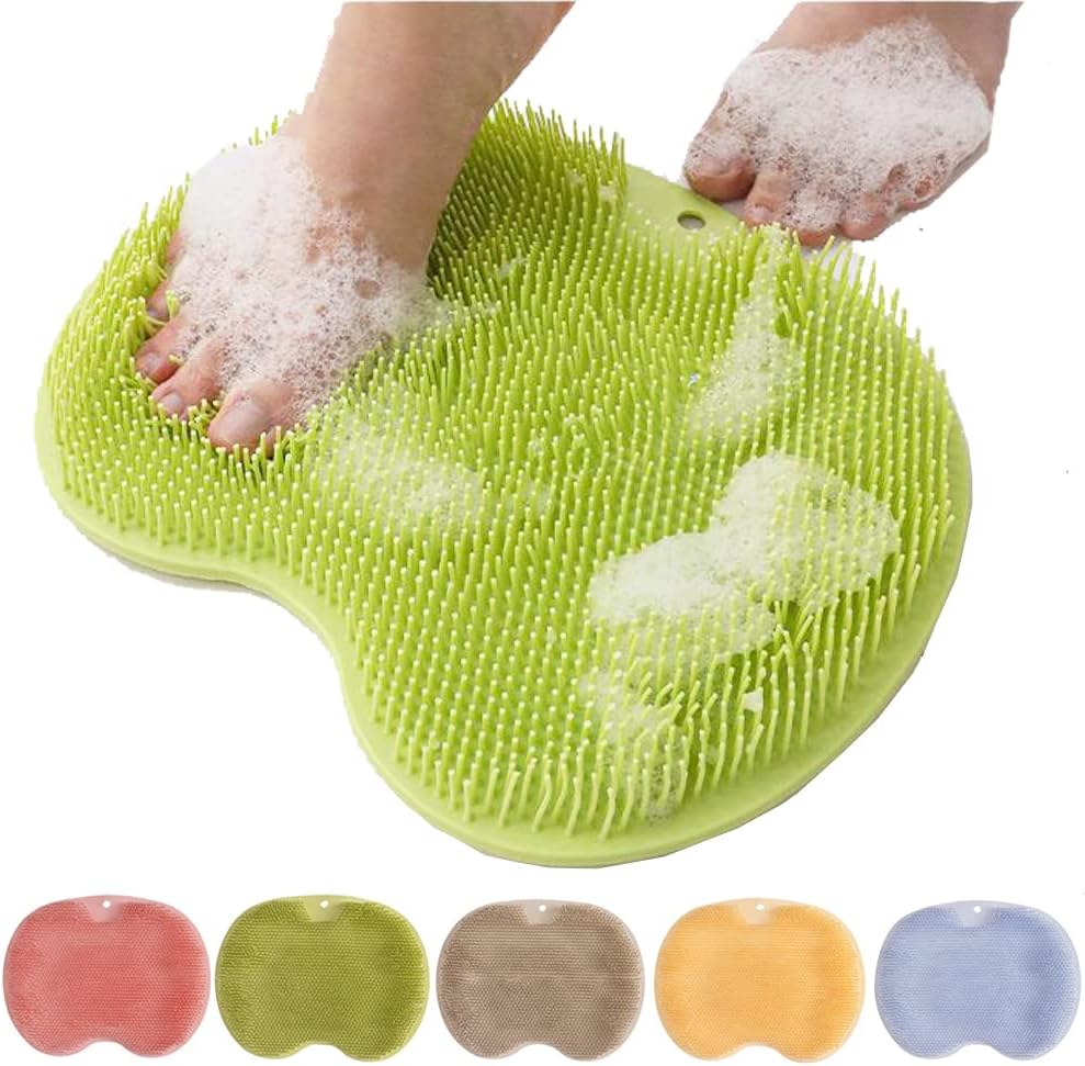 CleanFootFlex Hands-Free Silicone Foot Clean Mat - Image 7