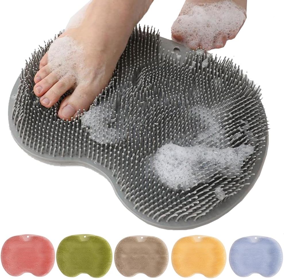 CleanFootFlex Hands-Free Silicone Foot Clean Mat - Image 9