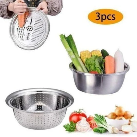 Stainless Steel Fine Mesh Strainer Set - Image 12
