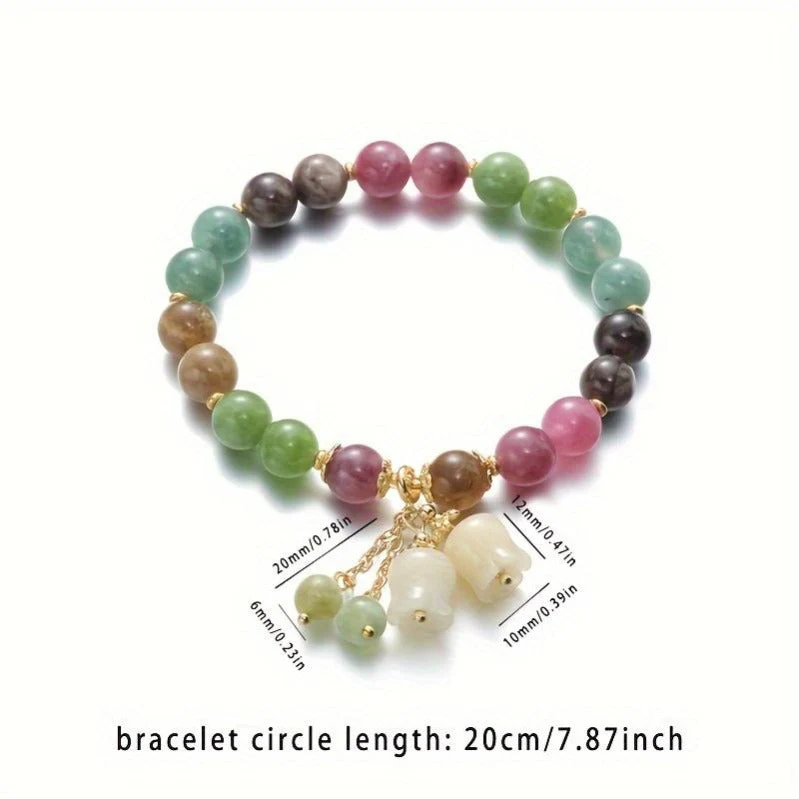 Tourmaline Charm Bracelet - Image 2