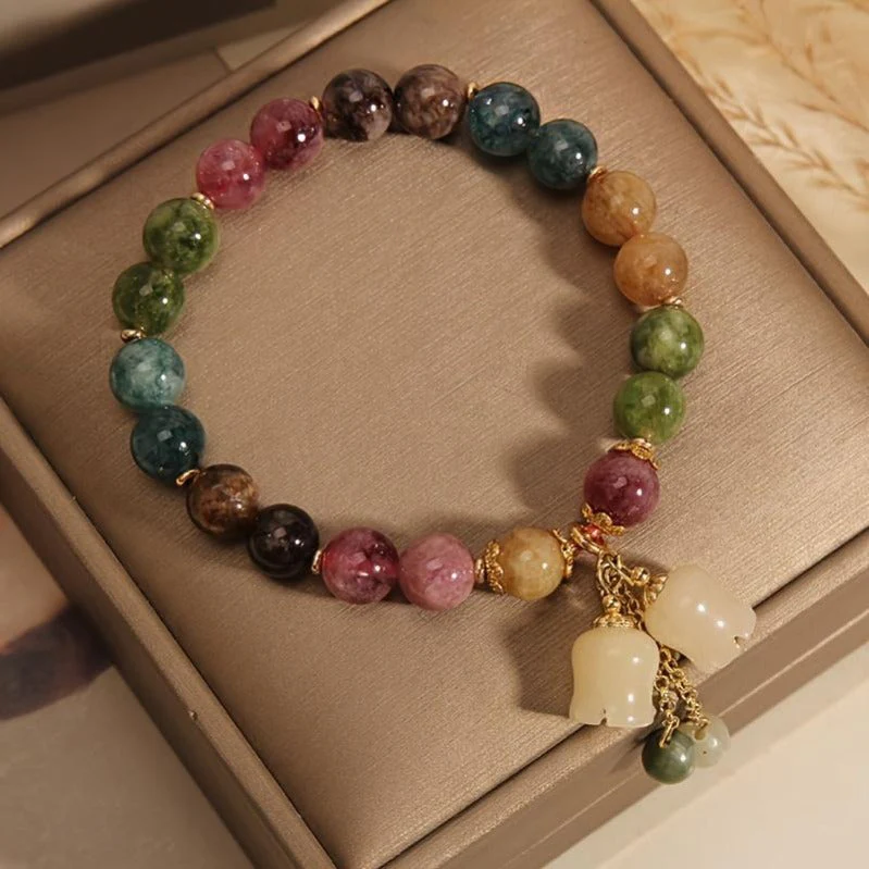 Tourmaline Charm Bracelet - Image 3