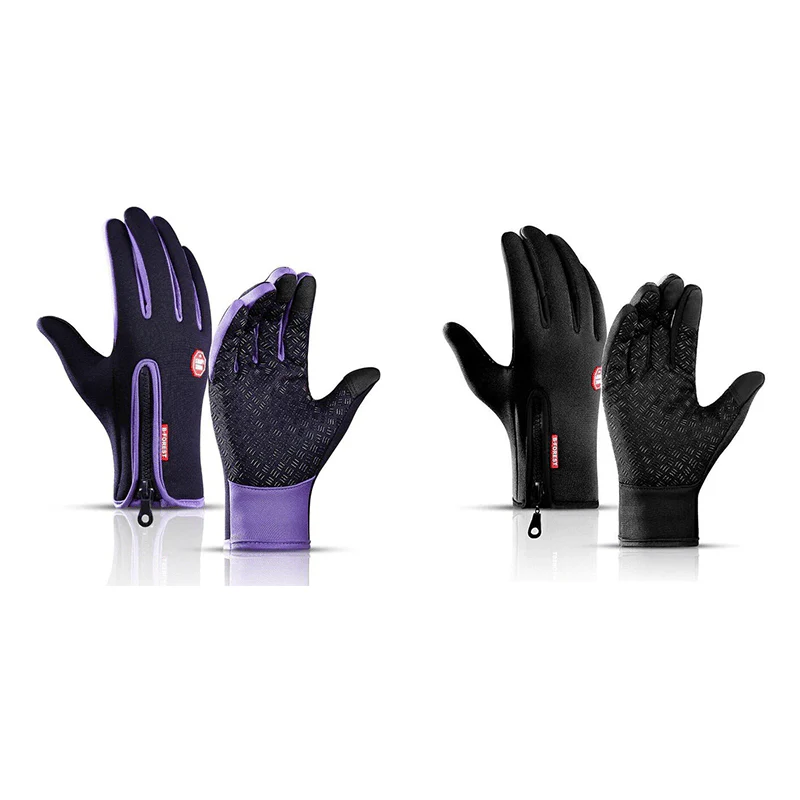 HeatGripX Windproof Thermal Slip Cold Weather Gloves - Image 17