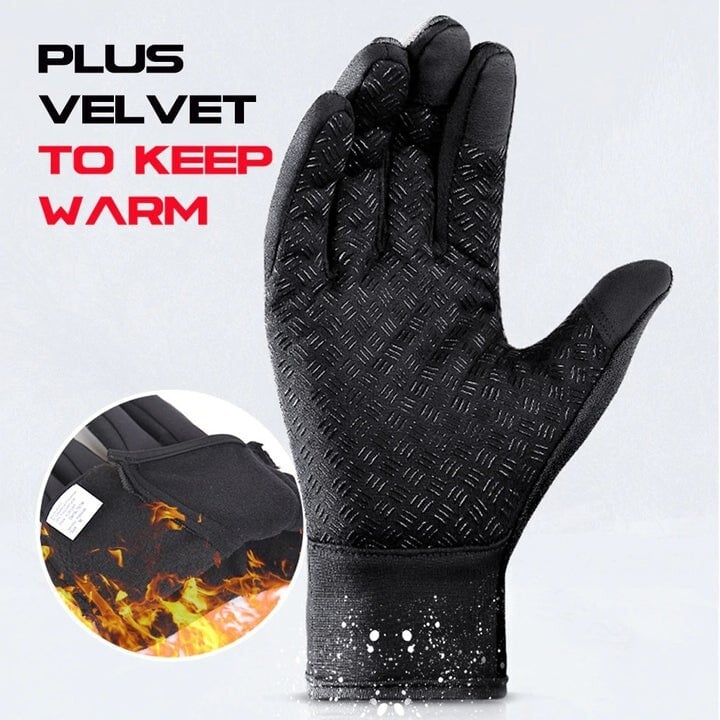 HeatGripX Windproof Thermal Slip Cold Weather Gloves - Image 3