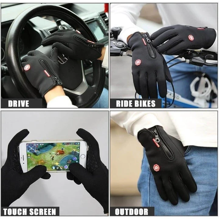 HeatGripX Windproof Thermal Slip Cold Weather Gloves - Image 4