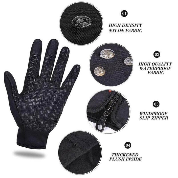HeatGripX Windproof Thermal Slip Cold Weather Gloves - Image 7