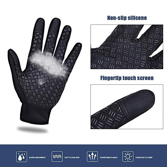 HeatGripX Windproof Thermal Slip Cold Weather Gloves - Image 9