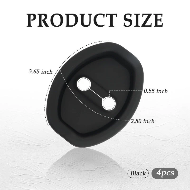 Eptchn Universal Silicone Car Door Covers Protector (4 PACK) - Image 2