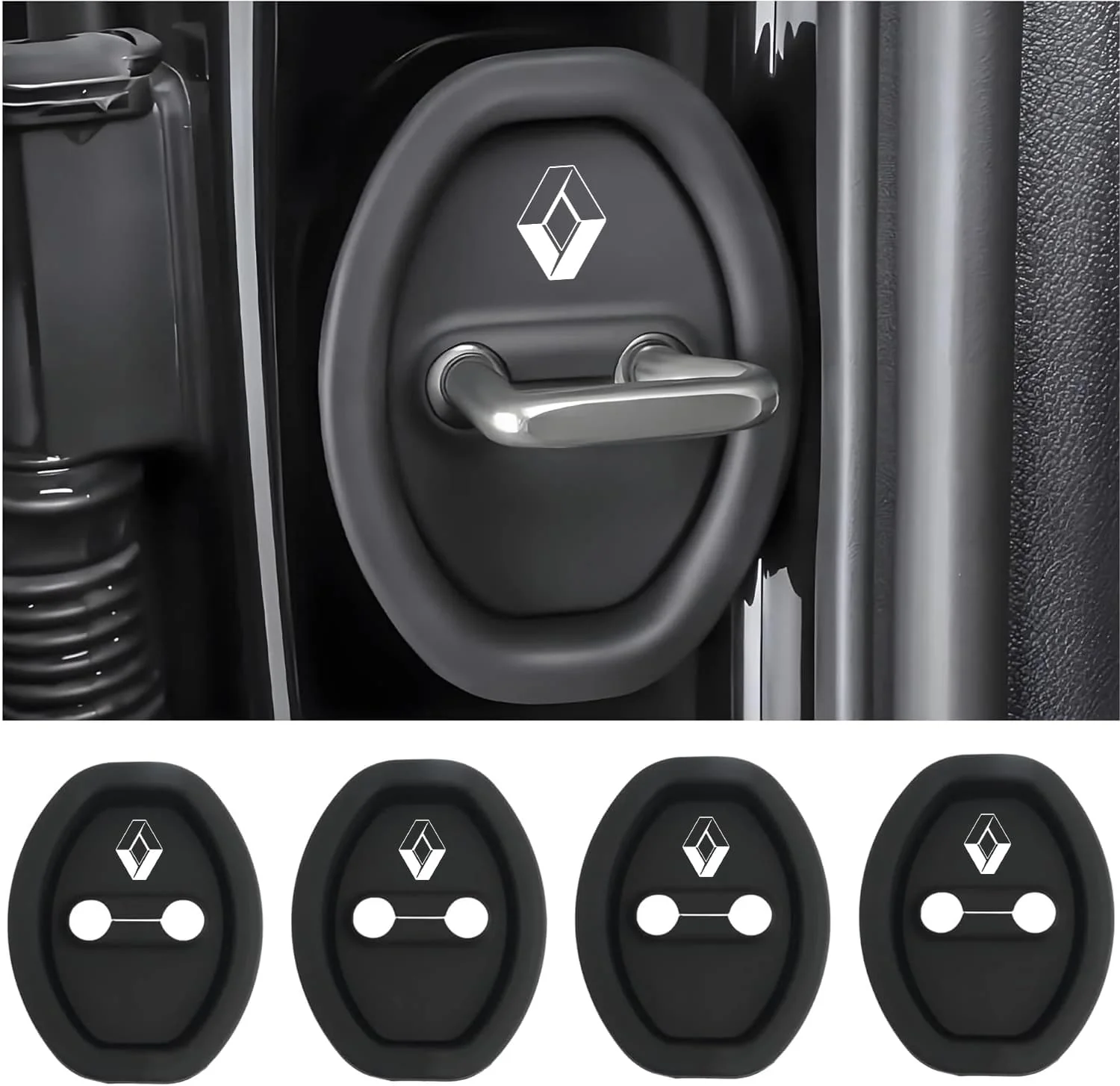 Eptchn Universal Silicone Car Door Covers Protector (4 PACK) - Image 32