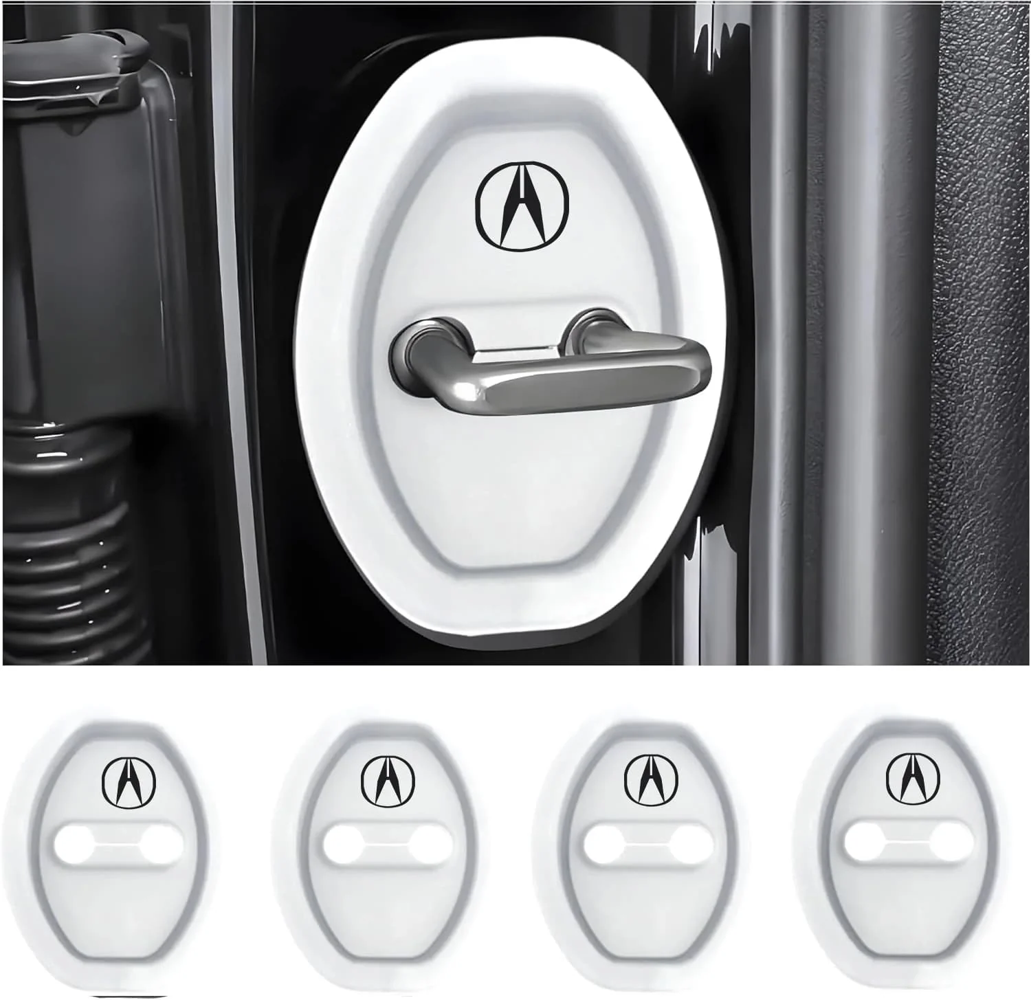 Eptchn Universal Silicone Car Door Covers Protector (4 PACK) - Image 64