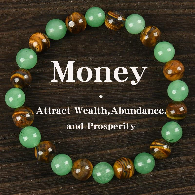 Wealth Guardian Crystal Bracelet – Aventurine & Tiger-Eye - Image 13
